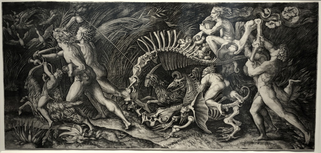 Agostino Veneziano, The Witches’ Rout, c. 1520.